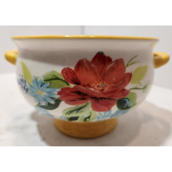 4 Pioneer Woman Floral Medley 20oz Soup Bowls Set of 4 - Picture 12 of 15